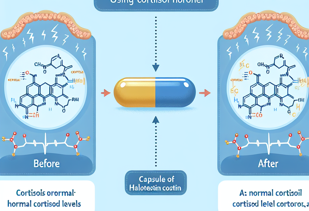 Cómo afectan los niveles de cortisol al usar Halotestin