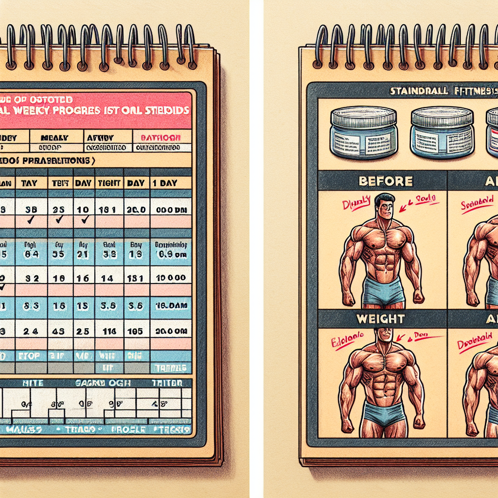 Cómo evaluar tus progresos semanales con Esteroides orales