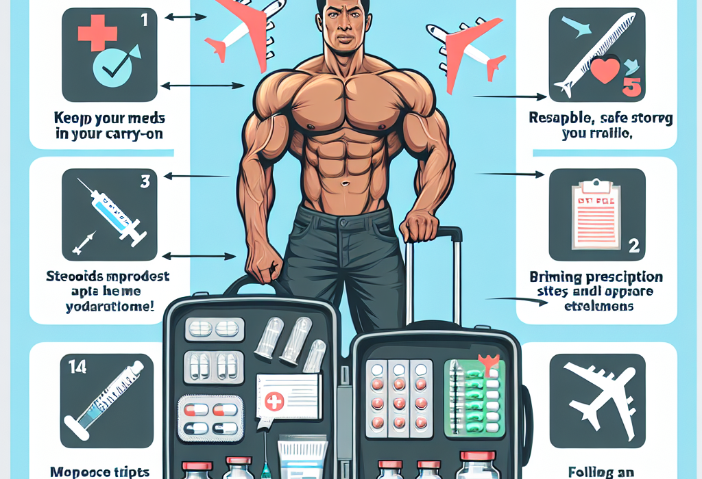 Consejos para viajar mientras usas Esteroides inyectables