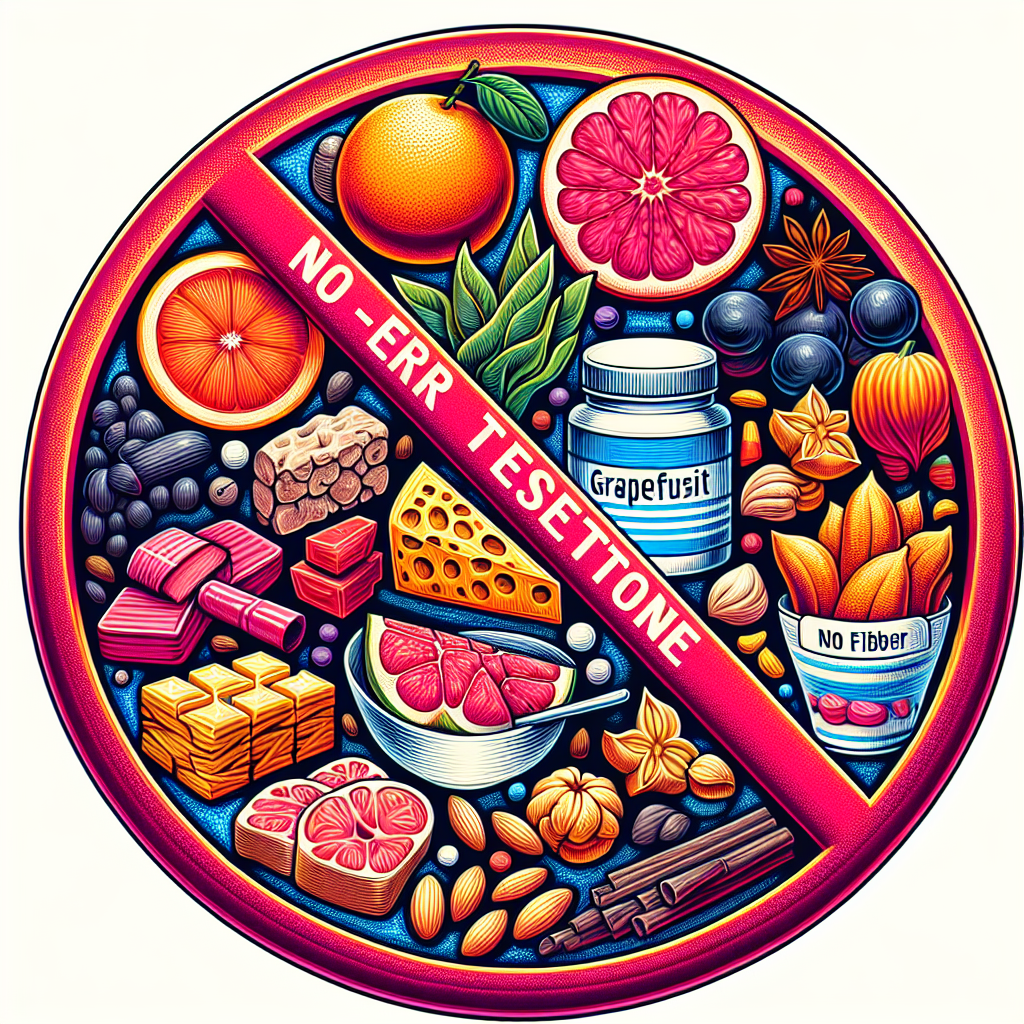 Qué evitar comer al usar Methyltestosterone