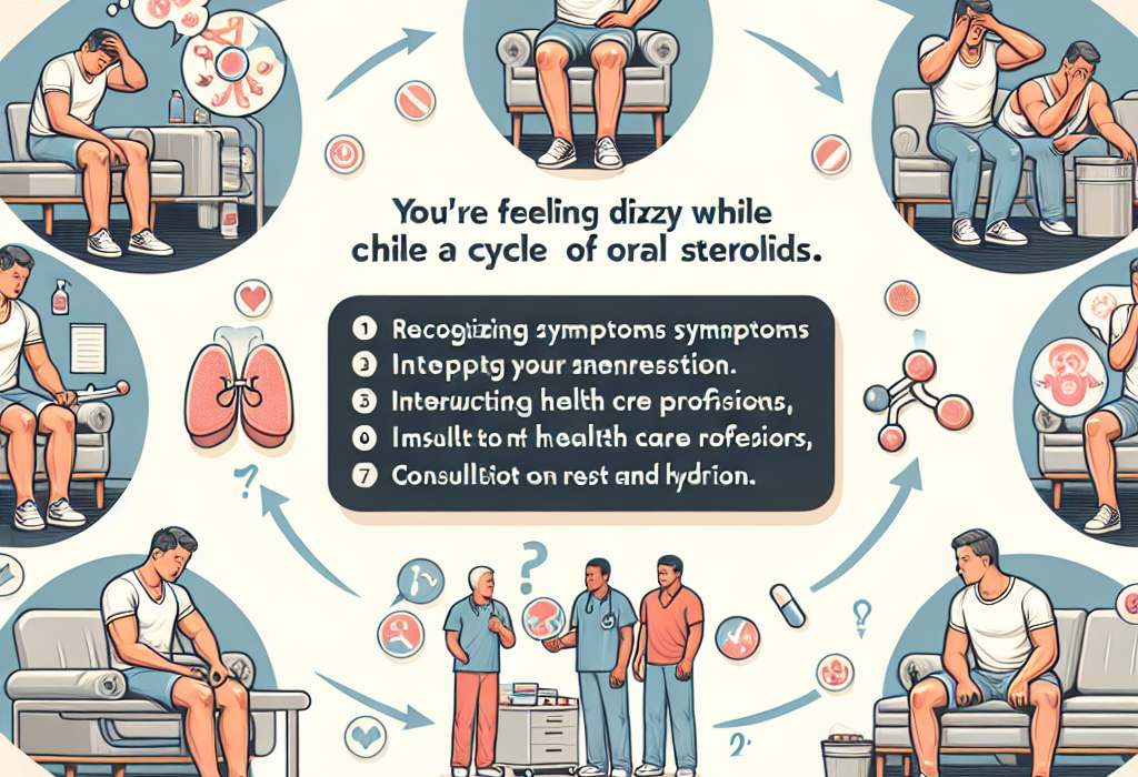 Qué hacer si sientes mareo durante un ciclo con Esteroides orales