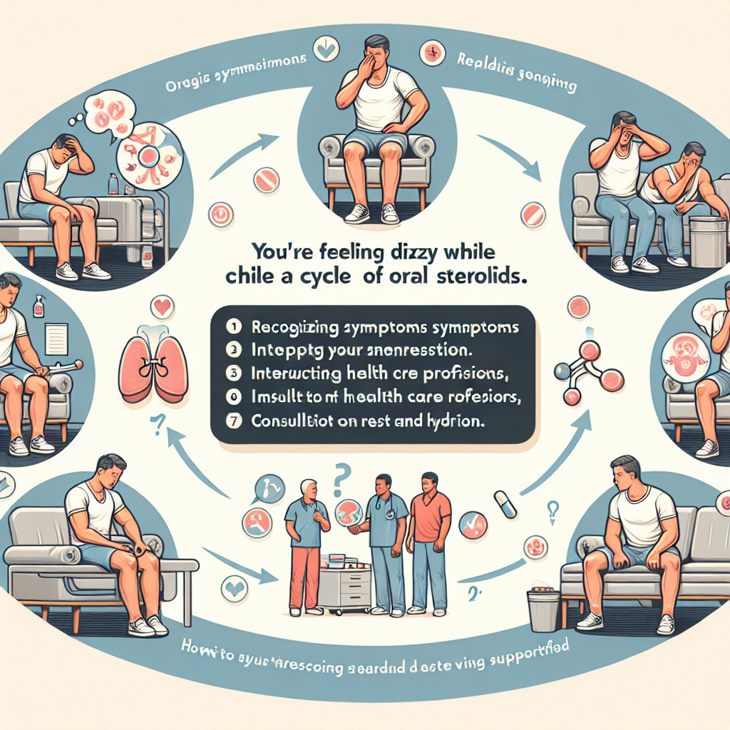 Qué hacer si sientes mareo durante un ciclo con Esteroides orales