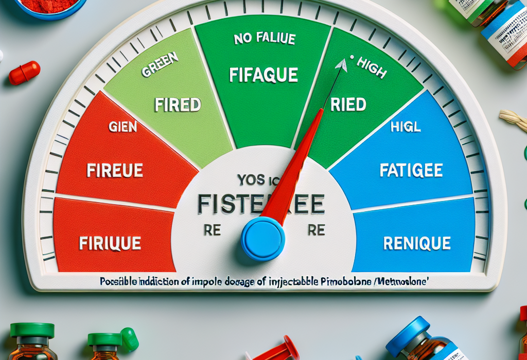 Qué tipo de fatiga indica mal ajuste de dosis de Primobolan (Metenolona) inyectables