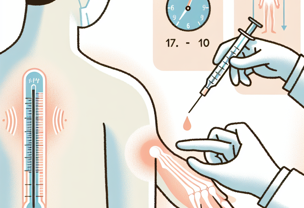 ¿Agua bacteriostática para inyección influye en la temperatura corporal?