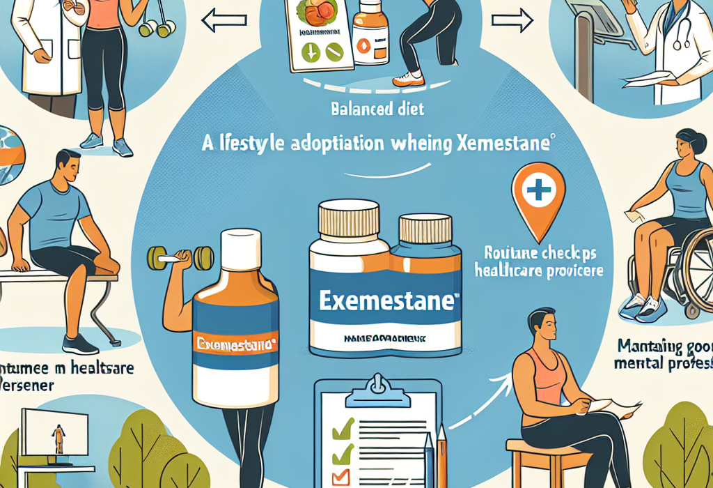 Cómo adaptar tu estilo de vida al usar Exemestane