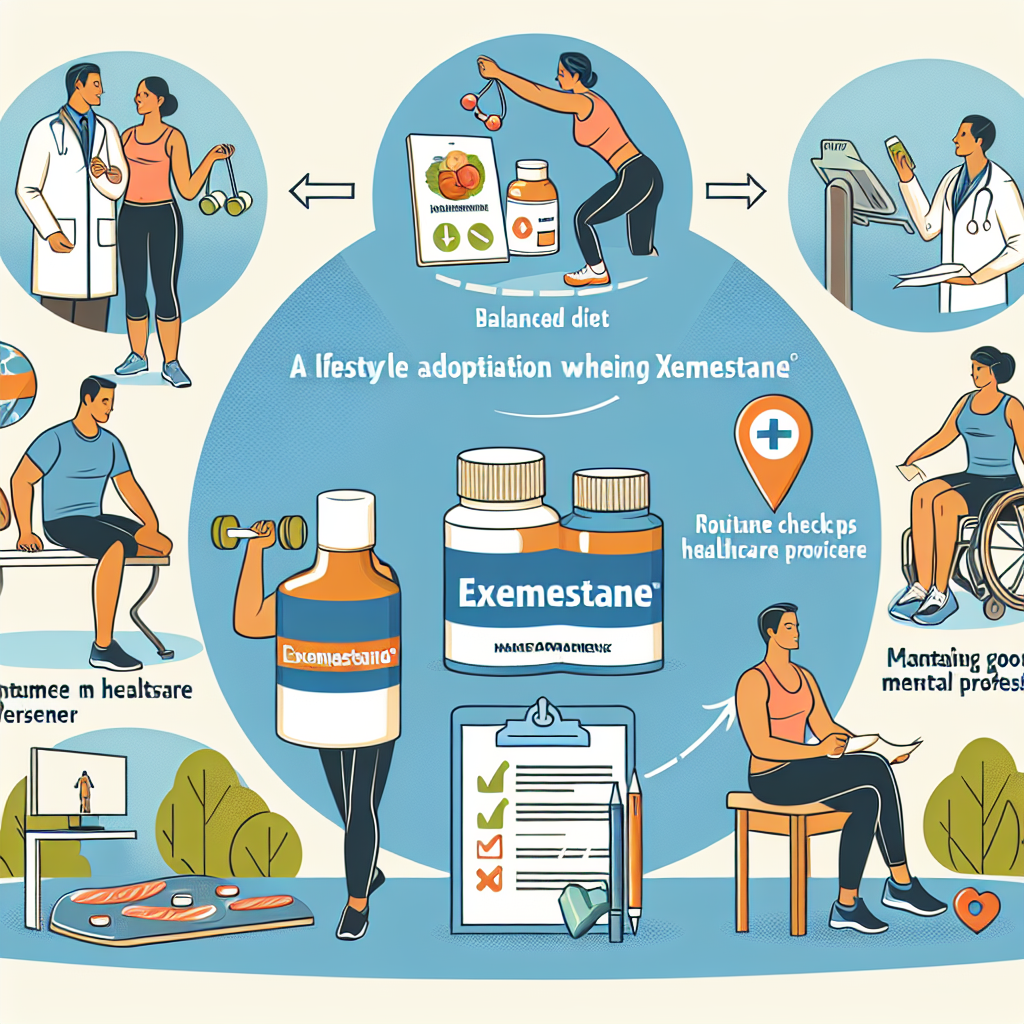 Cómo adaptar tu estilo de vida al usar Exemestane