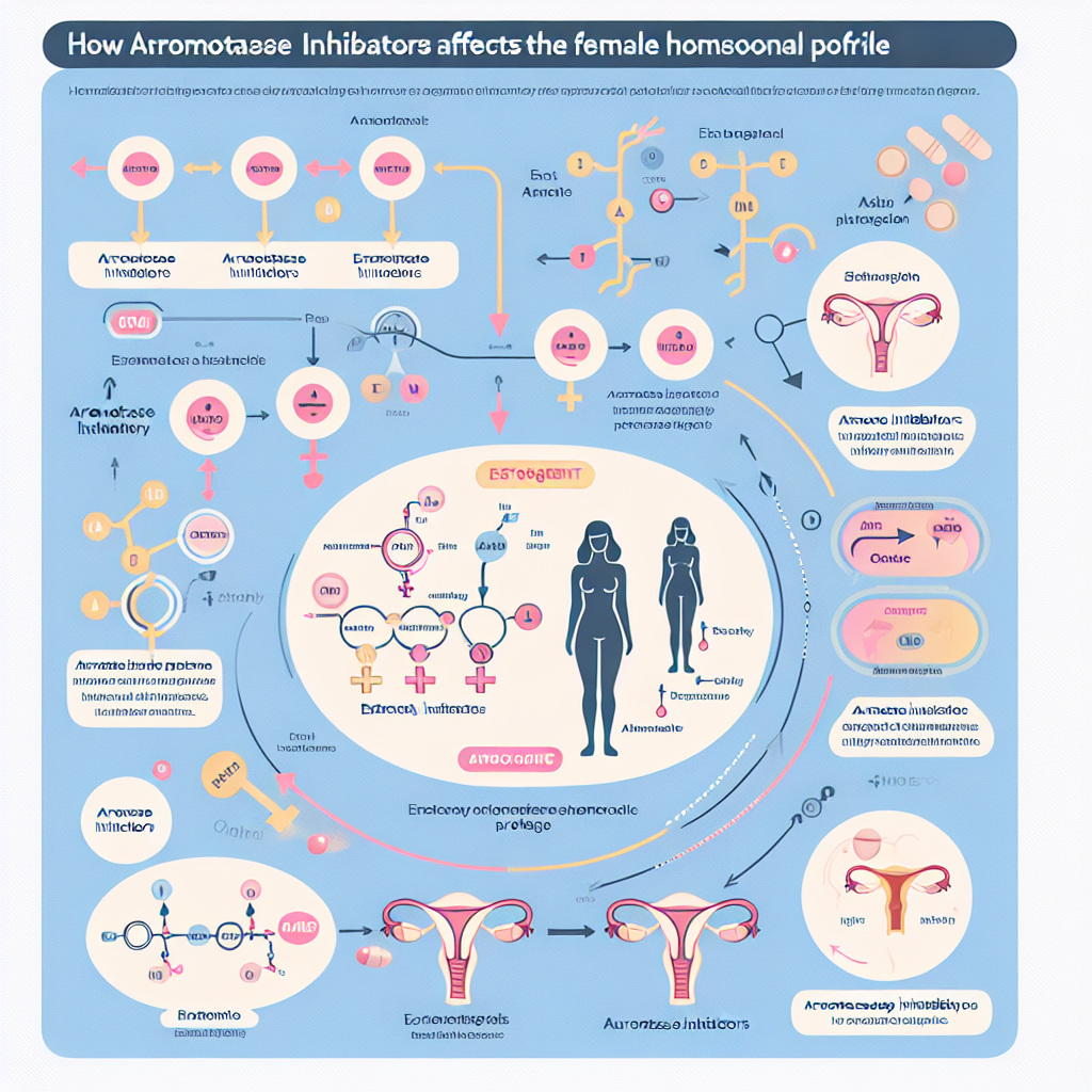 Cómo afecta Bloqueadores de la aromatasa al perfil hormonal femenino