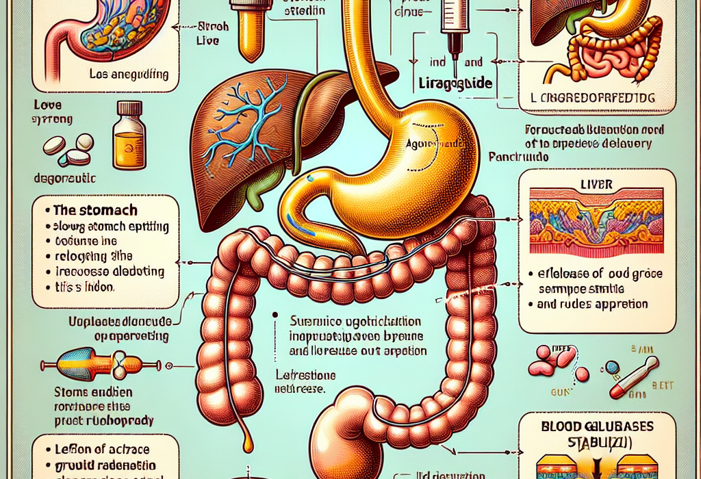 Cómo responde el sistema digestivo a Liraglutida
