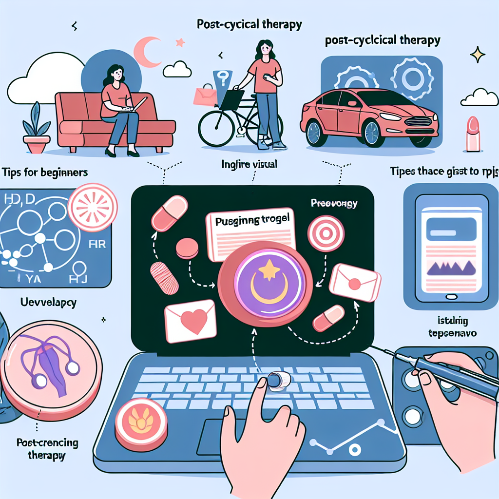 Consejos para principiantes que prueban Terapia post-cíclica