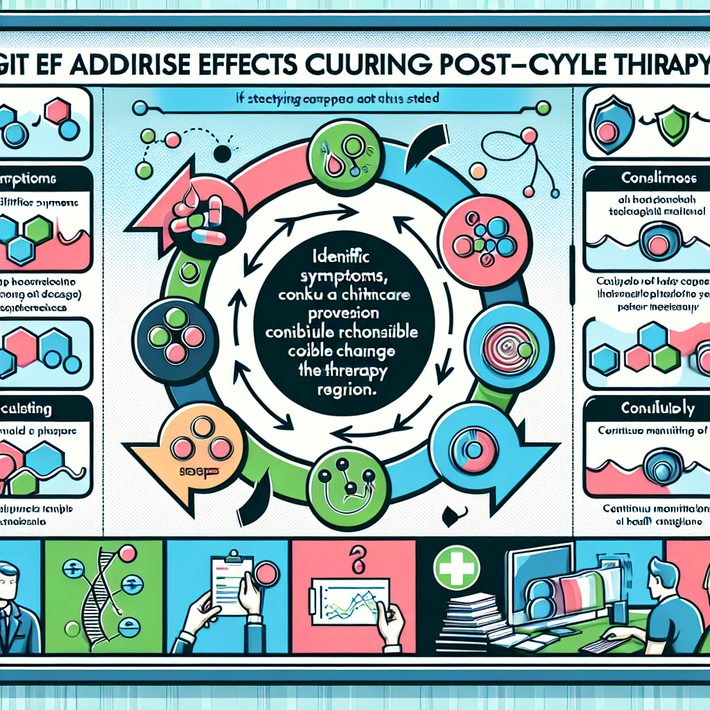 Qué hacer si aparecen efectos adversos con Terapia post-cíclica
