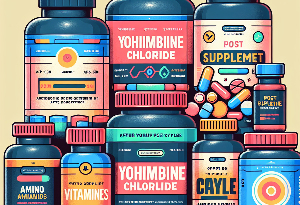 Qué suplementos post-ciclo combinan bien tras Yohimbine chlorine