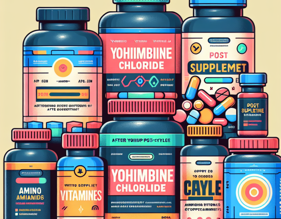 Qué suplementos post-ciclo combinan bien tras Yohimbine chlorine