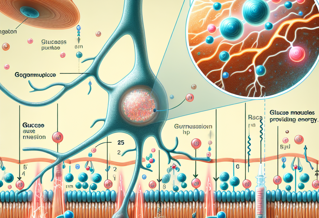 Apoyo a la glucosa en fases de activación neuromuscular