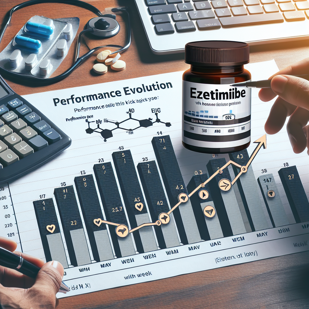 Cómo evoluciona el rendimiento semana a semana con Ezetimiba