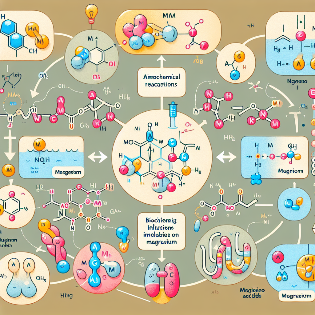 Cómo influye Aminoácidos en el metabolismo del magnesio