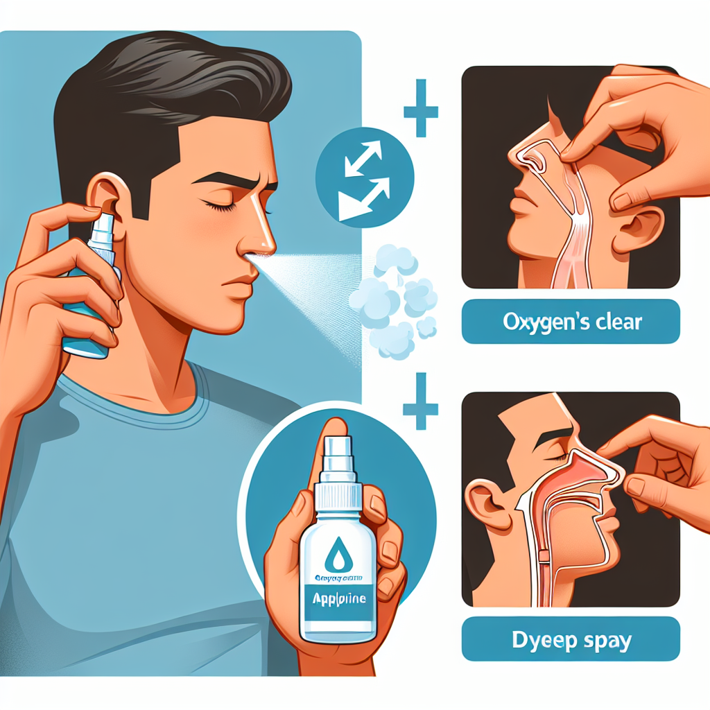 Cómo mejorar la oxigenación al usar Aerosoles nasales