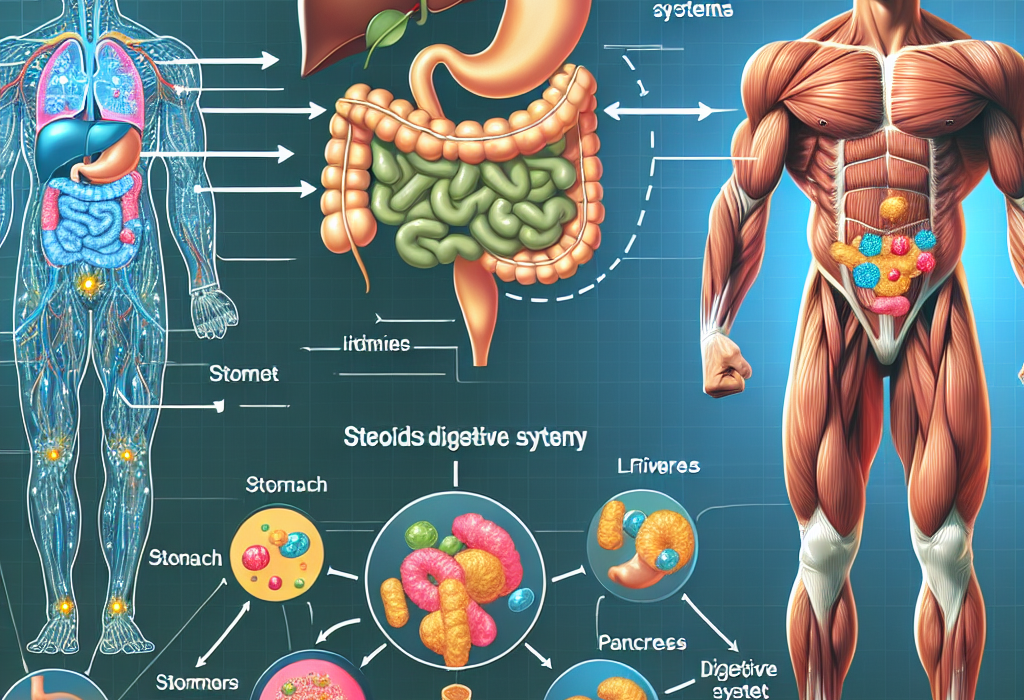 ¿Cursos de esteroides para aumentar la masa muscular puede afectar tu digestión?