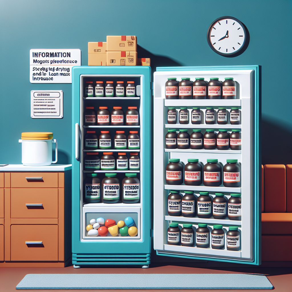 ¿Es necesario refrigerar Cursos de esteroides para secado y modelado corporal (aumento de masa magra)?