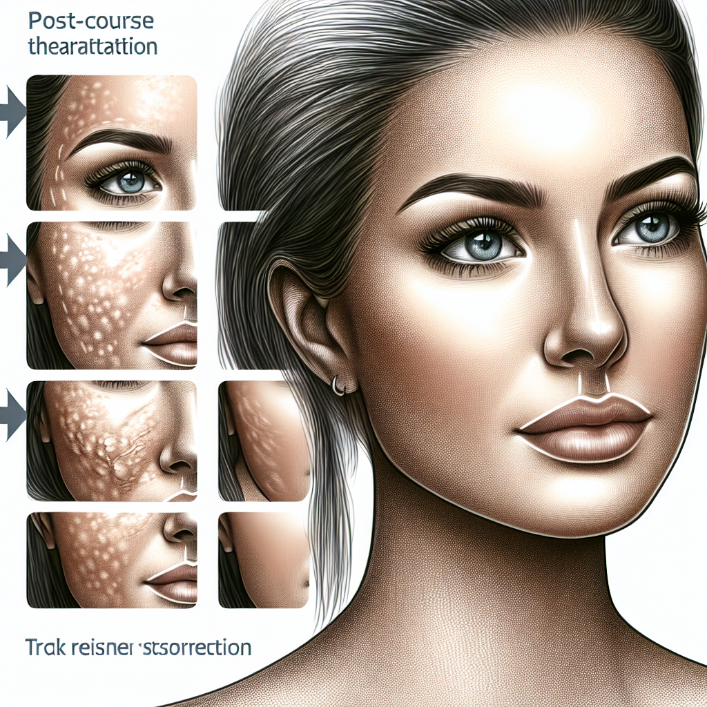 Qué cambios observar en la piel durante el uso de Terapia posterior al curso