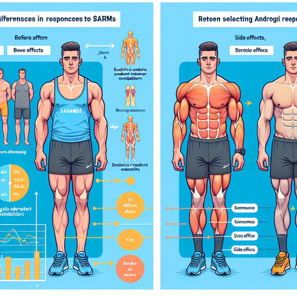 Qué diferencias esperar entre hombres y mujeres con SARMs
