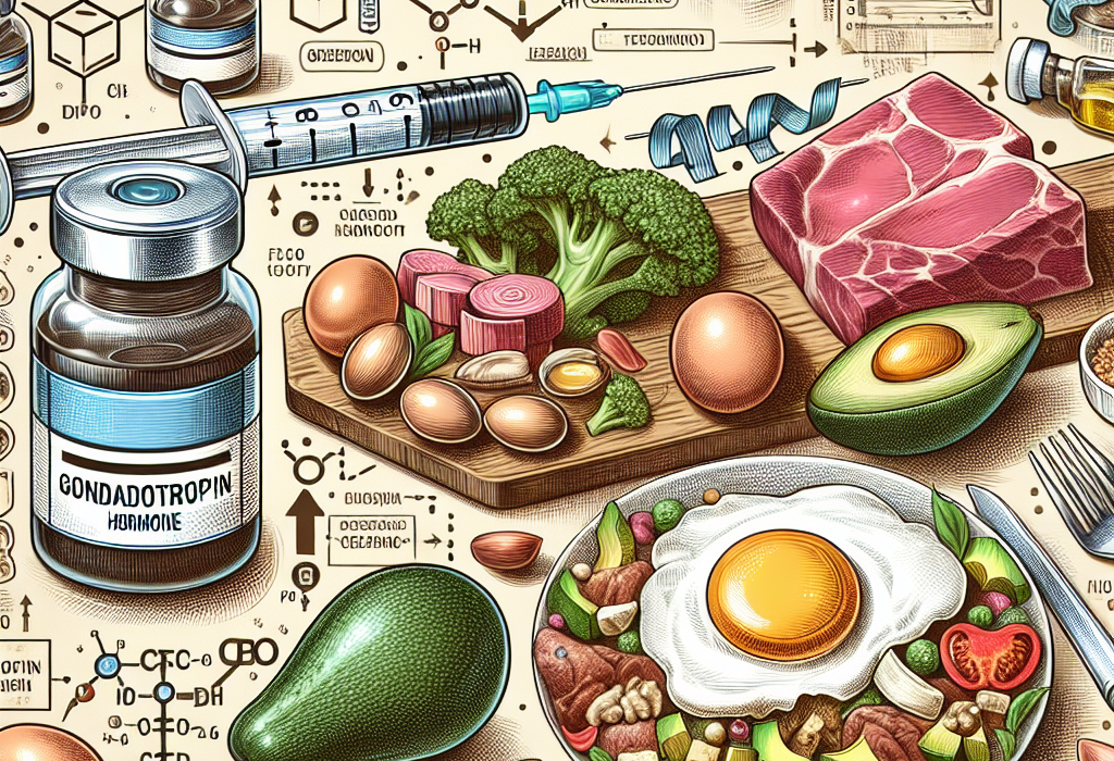 Uso de Gonadotropina con dieta cetogénica