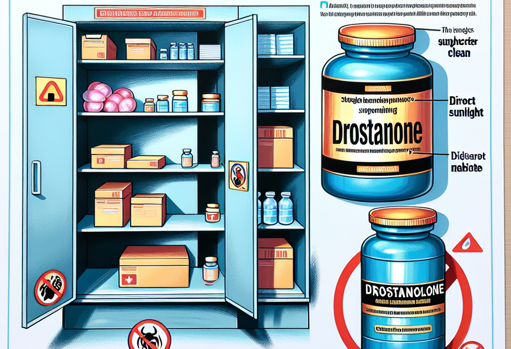 Cómo almacenar correctamente Drostanolona