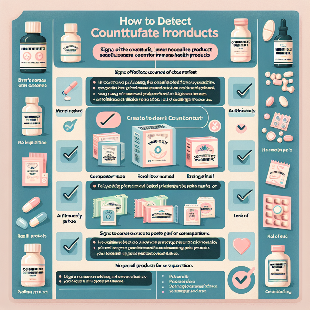 Cómo detectar falsificaciones de Salud inmunológica