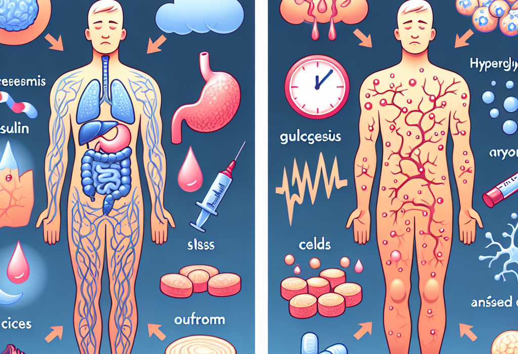 Diferencias en resultados al usar Estrés y equilibrio hormonal con y sin insulina