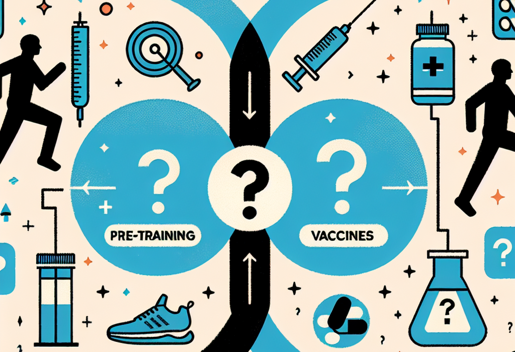 ¿Interfiere Pre-Entrenamiento con vacunas o medicamentos?