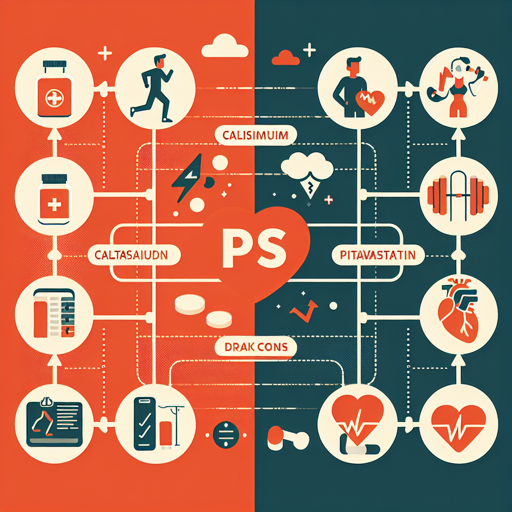 Pitavastatina cálcica en combinación con cardio: pros y contras